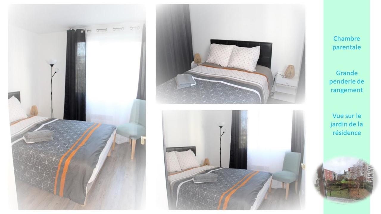 Apartament Logement Familial Tout Equipe Saint-Denis  Zewnętrze zdjęcie